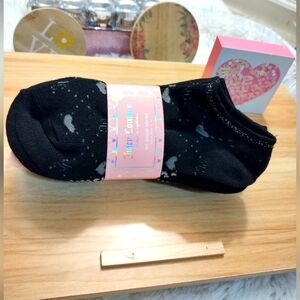 Juicy Couture ✨ Black No Show Socks 10 Pairs Women's One Size Fits Most 🆕